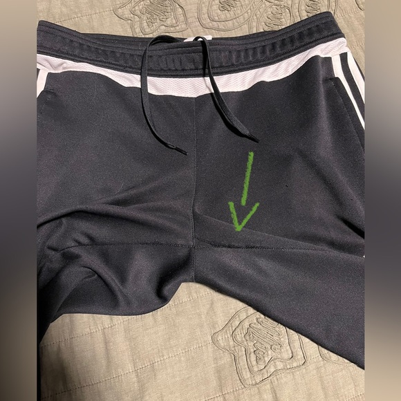 Classic Adidas track pants, black, size S, great condition - Picture 3 of 3